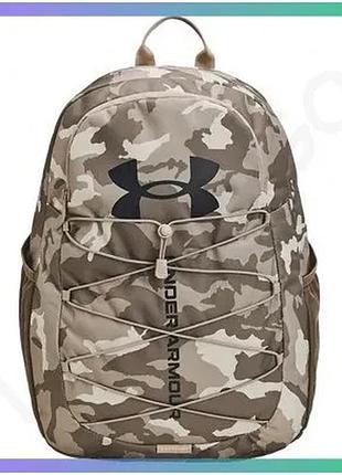 Рюкзак under armour hustle sport 26l бежевий спортивний рюкзак для чоловіків та жінок 47х31х18 см sku_1364181-200