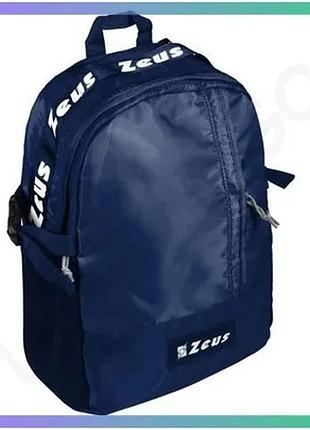 Рюкзак спортивний zeus zaino super 16l синій для чоловіків 42х30х13 см з поліестеру для активного відп sku_z01340