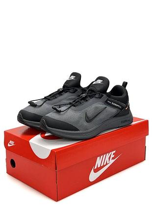Nike air running grey black 3