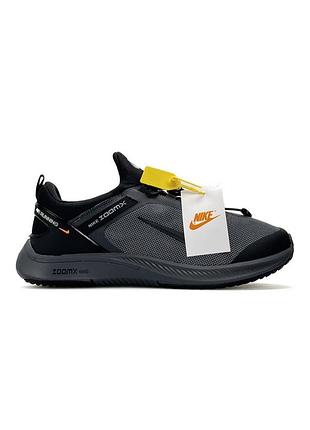 Nike air running grey black 7
