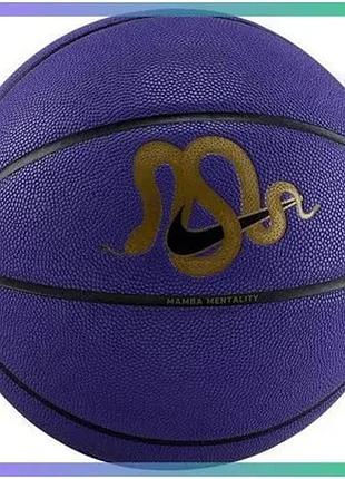 Баскетбольний м'яч nike all court 8p k bryant cny 2025 синій для гри на вулиці та в залі розмір 7 sku_n.101.3364.533.07