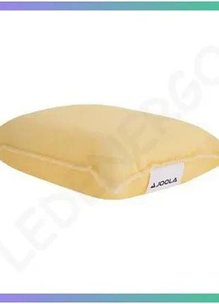 Губка для накладок joola cleaner sponge для чистки ракеток настольного тенниса без ворса sku_69418