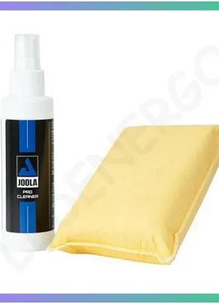Набір для очищення накладок настільного тенісу joola rubber cleaning kit 125 мл засіб для догляду за р sku_84052