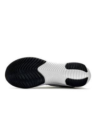 Nike air running light grey black 8
