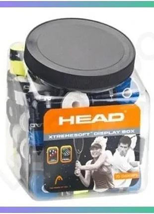 Обмотка head extremesoft overgrip різнокольорова для тенісної ракетки унісекс 1 шт синтетичний матеріа sku_285-712
