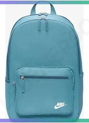 Рюкзак nike nk heritage eugene 23l фіолетовий жовтий чорний для школи та роботи унісекс 43x30x15 см sku_db3300-006