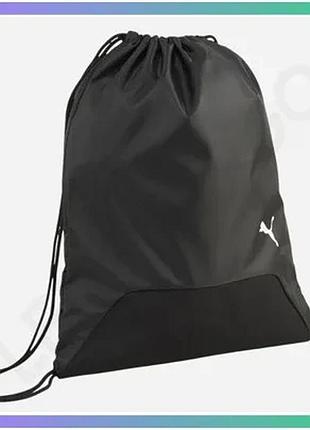 Рюкзак puma teamgoal gym sack 16l черный 47x39 см для спорта и тренировок спортивная сумка sku_090240-01