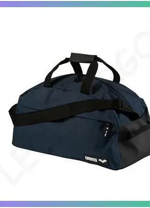 Спортивна сумка arena team duffle 40 синій меланж для плавання з боковою кишенею об'єм 40 л 55х30х40 с sku_002482-710