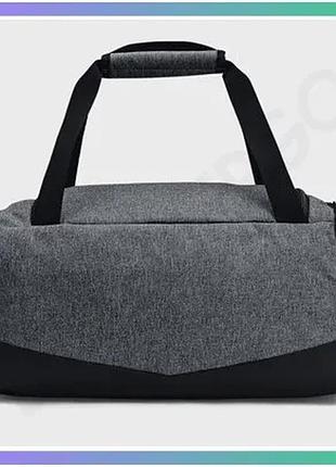 Сумка under armour undeniable 5.0 duffle xs 23l сірий спортивна сумка для тренувань унісекс 22x22,5x44 sku_1369221-012