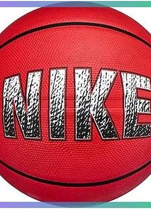 Мяч баскетбольный nike everyday playground 8p красный черный белый для уличной игры размер 7 sku_n.100.4371.651.07