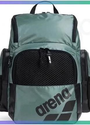 Рюкзак arena one go backpack 35l зеленый для плавания и спорта 46х38х23 см водоотталкивающий sku_010229-300