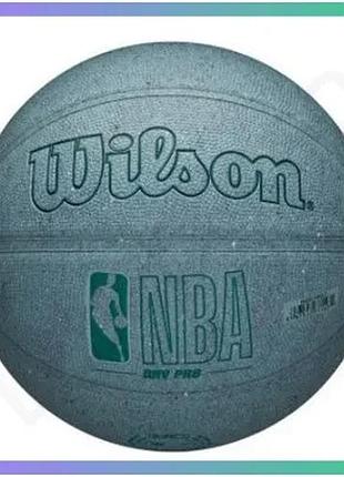 Баскетбольний м'яч wilson nba drv pro синій композитна шкіра для жінок розмір 6 м'яч для гри на вулиці sku_wz3016002xb6