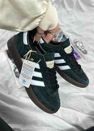 Adidas handball spezial black white brown