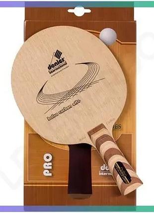 Основа для ракетки настільного тенісу donier blade balsa-carbon off+ для професійних гравців універсал sku_4740152300387