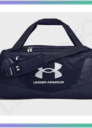 Сумка under armour undeniable 5.0 duffle md 58l синя спортивна сумка для тренувань та подорожей sku_1369223-410