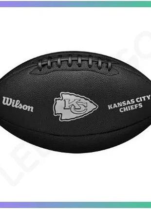 М'яч для американського футболу wilson nfl team metallic premiere чорний композитна шкіра унісекс для sku_wf4015816xbof