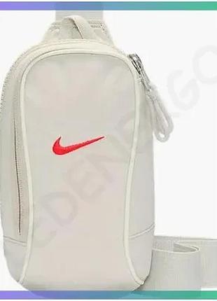 Сумка через плече nike nk nsw essentials crossbody бежевий 20.5 x 12.5 x 5 см для спорту унісекс sku_dj9794-072