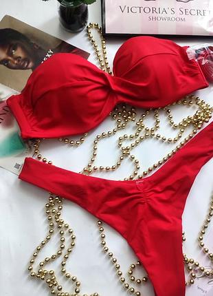 Купальник базовий victoria's secret 34c 75c 80b 36b m 38 40 бандо 34b 75b 32b 70b s 36