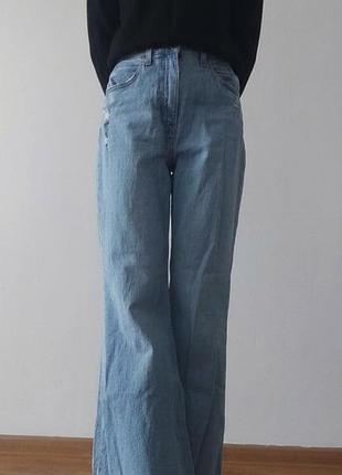 Джинси levi’s premium 70s high flare w27 / джинси кльош з високою посадкою