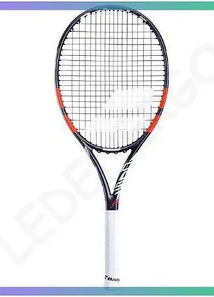 Тенісна ракетка babolat boost strike 285г 102" графіт унісекс для гри на корту тенісна ракетка sku_121247-100