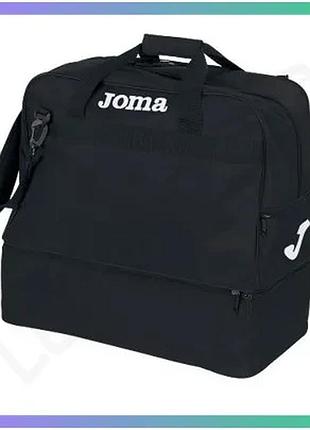 Спортивна сумка joma training чорна 44х45х27см для спорту та активного відпочинку унісекс sku_400006.100