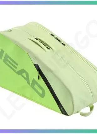 Чохол для ракеток head tour racquet bag l жовтий унісекс сумка для тенісних ракеток 9 ракеток sku_260915