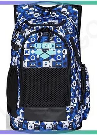 Рюкзак arena all set backpack ao 45l синій чорний білий для плавання 55 х 38 х 28 см унісекс з водовід sku_010235-102