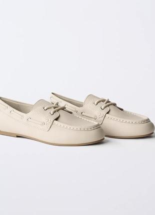 Туфлі лофери zara 38 24,3 см