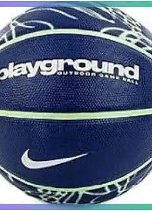 Баскетбольный мяч nike everyday playground 8p графика для уличной игры размер 7 унитекс sku_n.100.4371.473.07