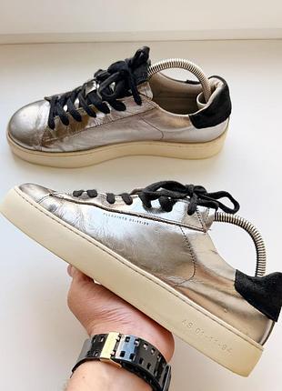 Женские кожаные кроссовки allsaints shana