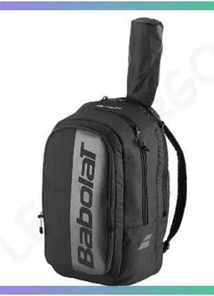 Рюкзак babolat backpack court hero черный для тенниса с тремя отделениями для ракеток и экипировки sku_753112-105