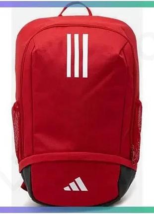 Рюкзак adidas tiro l червоний 26,5l спортивний стиль унісекс з м'якими плечовими ременями для взуття sku_ib8653