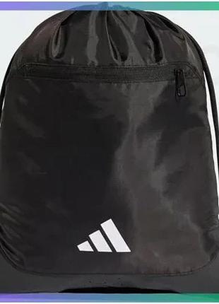 Рюкзак adidas tiro gymsack 13,8l чорний сумка для спорту і тренувань унісекс 47х36 см sku_jy7992