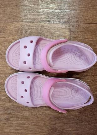 Детские сандалии для девочки размер-31| crocs