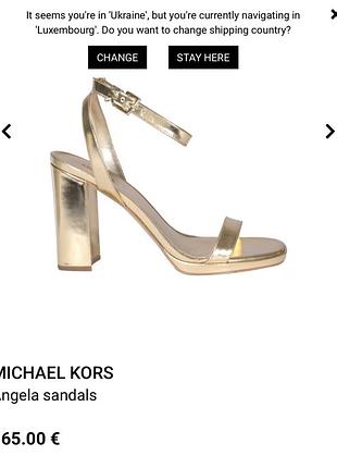 Жіночі босоніжки michael kors