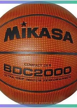 Баскетбольный мяч mikasa bdc2000 размер 6 для игры в зале мяч для баскетбола sku_bdc2000