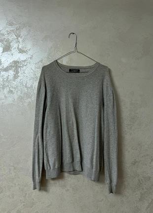 Сірий джемпер primark l