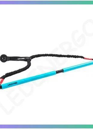 Тренажер для функционального тренинга livepro resistance bar set с эспандером для силовых упражнений sku_lp8400