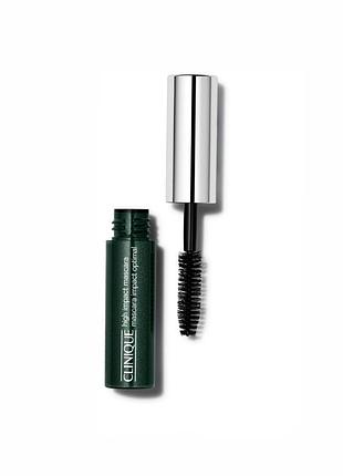 Топовая тушь для ресничек clinique high impact mascara миниатюра