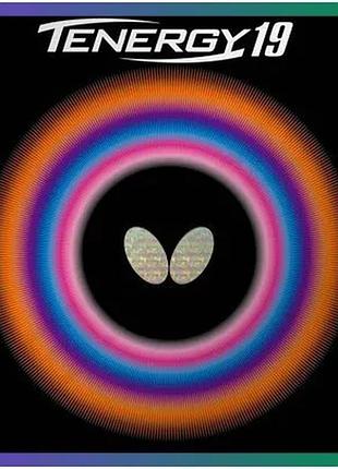 Накладка для настольного тениса butterfly tenergy 19 2,1 мм скорость 84 обертание 75 для профессионало sku_nb-tn19-1