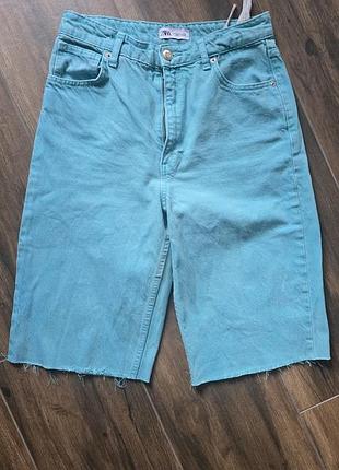 Джинсові шорти zara