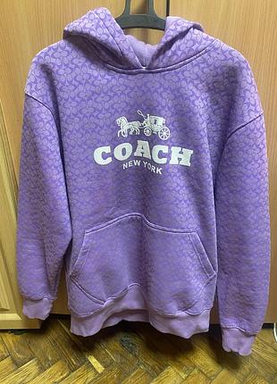 Оверсайз худи coach new york