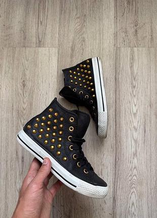 Шкіряні кеди converse chuck taylor оригінал