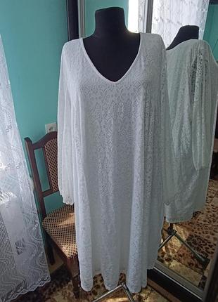 Платье кружевное красивое белое 🥰🥰🥰