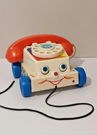 Винтаж классический телефон-балаканчик fisher-price, и очень красивом состоянии