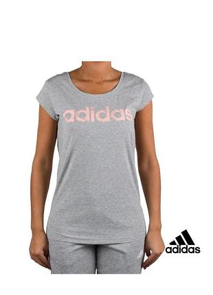Серая футболка adidas
