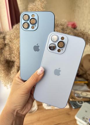 Чохли скляні з захистом камери iphone 13 pro max 2