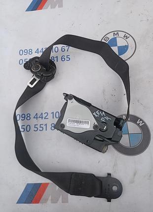 Ремень безопасности передний правый r bmw x5 e70 x6 e71 07-13 72117161042,7161042, 305869999001, 0716d78147