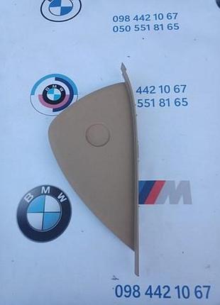 Накладка передней панели сбоку правая bmw x3 f25 11-17 бежевая 51459343266