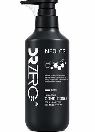 Dr.zero neology hair & scalp conditioner for men японський кондиціонер для волосся та шкіри голови для чоловіків, 400 мл